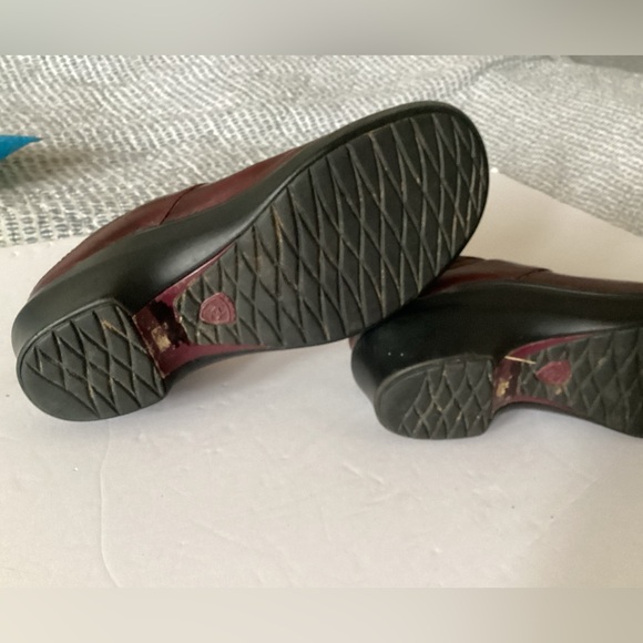 Ariat brown leather clogs very comfy size 9 - Picture 6 of 7